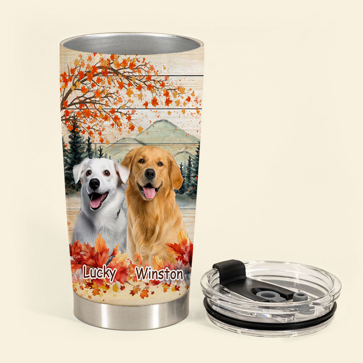 It's Never Just a Dog - Personalized Custom Dog Photo Tumbler It_s-Never-Just-a-Dog---3.jpg