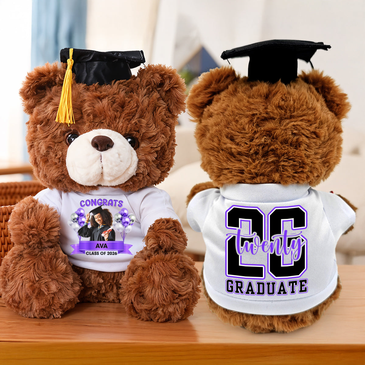 Class Of 2026 Personalized Graduation Teddy Bear