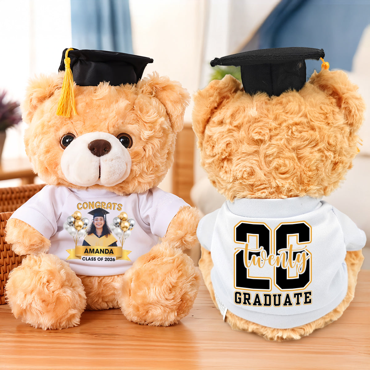 Class Of 2026 Personalized Graduation Teddy Bear