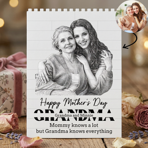 Custom Photo Happy Mother's Day Ever Building Block