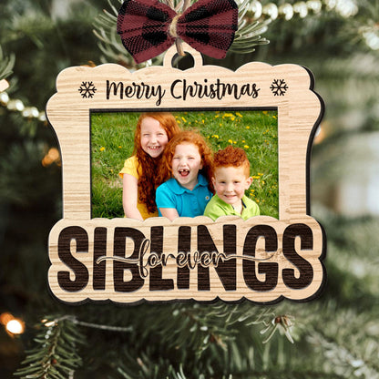 Merry Christmas Family - Personalized Shape Ornament - Gift For Family, Christmas Gift MerryChristmasBestie-2.jpg