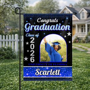 Class of 2026 Graduation Flags - Perfect Gift for Graduates - Graduation Decoration