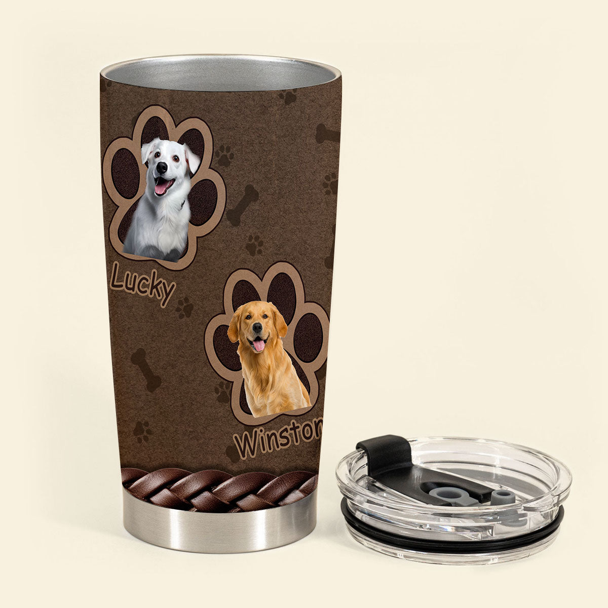 My Dogs Think I'm Awesome - Personalized Custom Dog Photo Tumbler My-Dogs-Think-I_m-Awesome---4.jpg