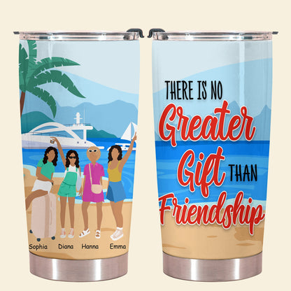 Our Friendship Is A True Blessing To Me - Personalized Tumbler - Gift For Friends, Sister OURFRI_4.jpg