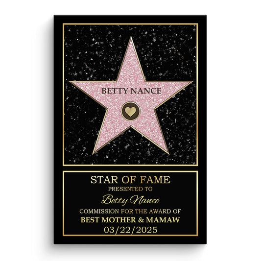 Star Of Fame Custom Canvas Gift For Family PSL1612775733027258.jpg