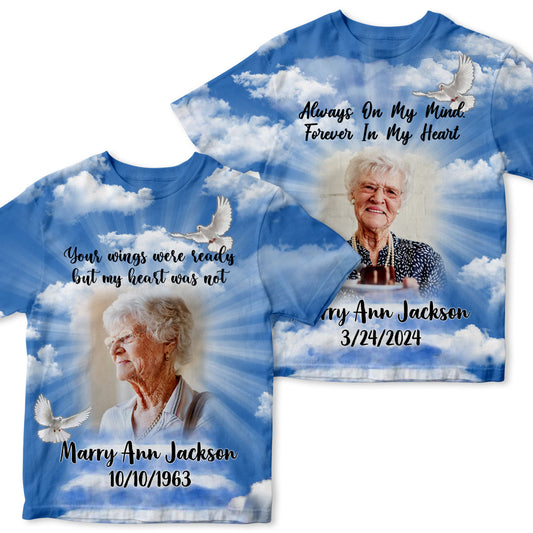 Loving Memories Personalized Photo 3D All Over Print Shirt Memorial PSL1626168236141559.jpg