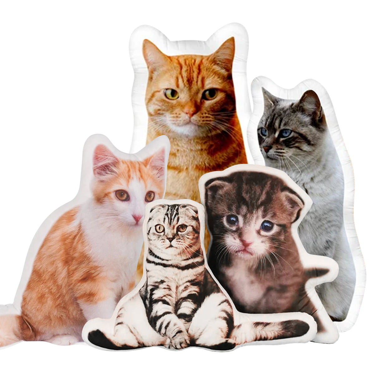 Cat Picture Pillow Custom Pet Pillow Dog Pillows Gift Custom 3D Pet Pillow from Photo | Personalized Dog/Cat Shaped Throw Pillow PSL1720423215044226.jpg