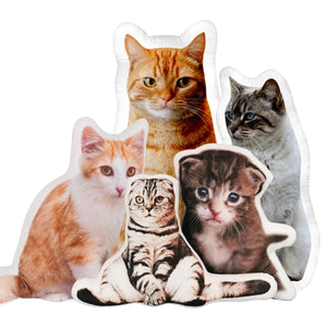 Cat Picture Pillow Custom Pet Pillow Dog Pillows Gift Custom 3D Pet Pillow from Photo | Personalized Dog/Cat Shaped Throw Pillow PSL1720423215044226.jpg