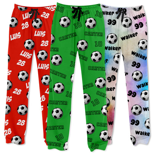 Personalized Soccer Pajama, Soccer Pajama gift, gift for Soccer player, Soccer gift, Soccer team gift PSL1728446462746442.jpg