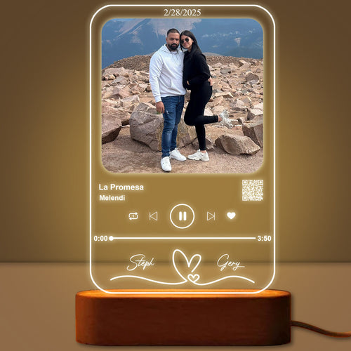 Custom acrylic music plaque, Couples Gift, unique Wedding LED plaque,acrylic plaque with photo,custom picture frames,song picture frame PSL1730254509351321.jpg