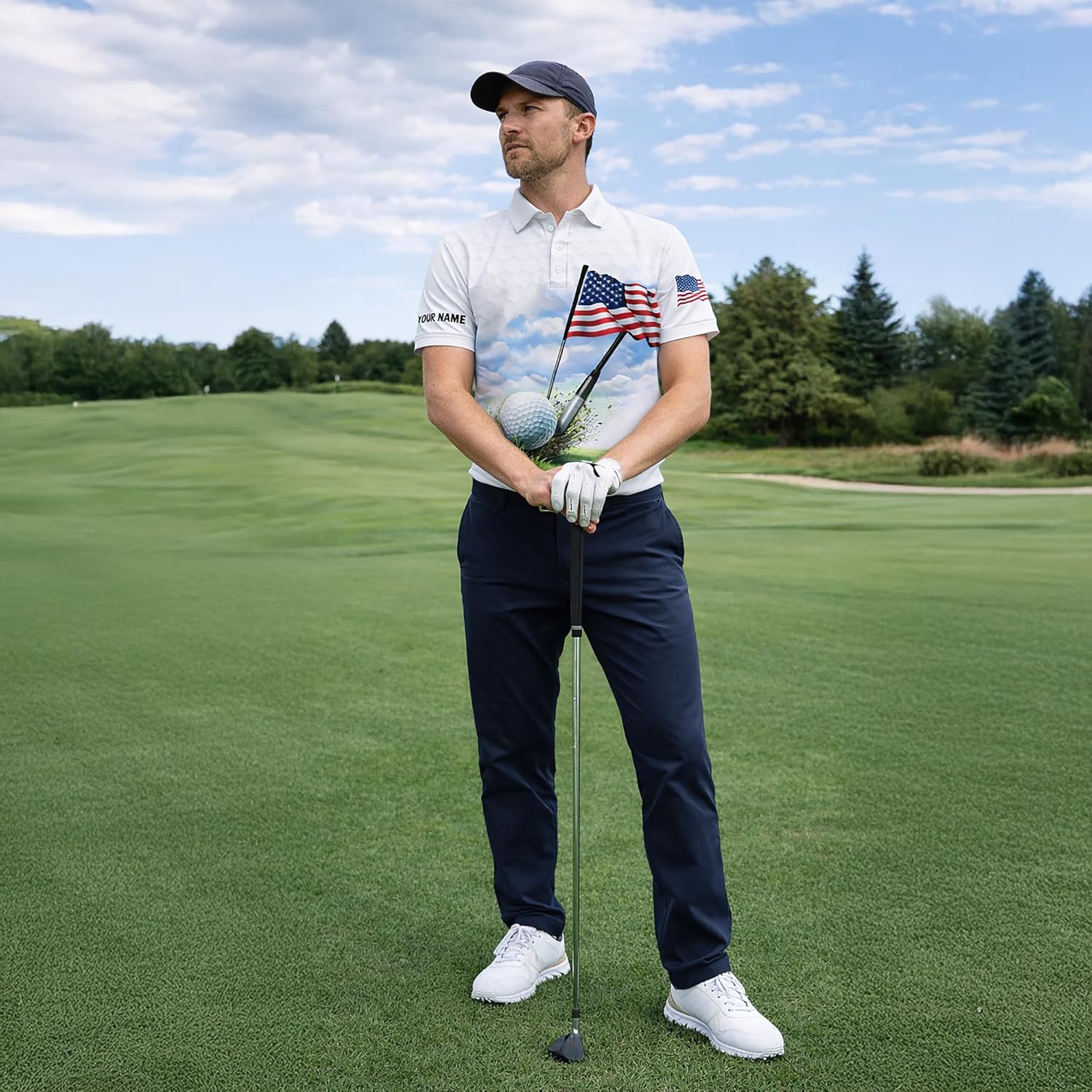 GIA26031101 PatrioticGolfPoloShirtCustomNameAmericanFlagGolfBallPerformanceGolfShirtUSAGolfApparel3.jpg