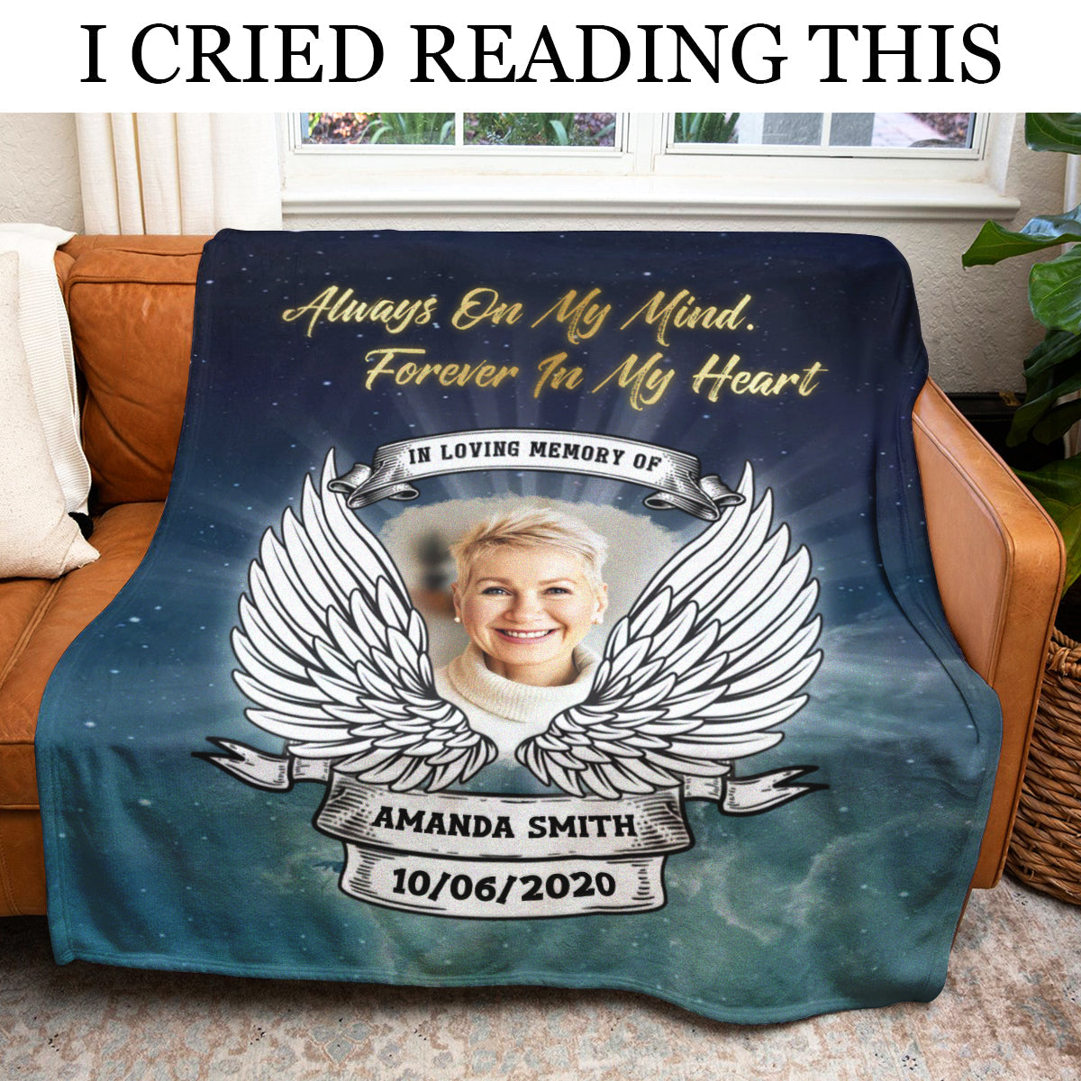 Rest In Peace Heaven Wings Personalized Photo Blanket Memorial Gift Rest_In_Peace_Heaven_Wings_Personalized_Photo_Blanket_Memorial_Gift.jpg