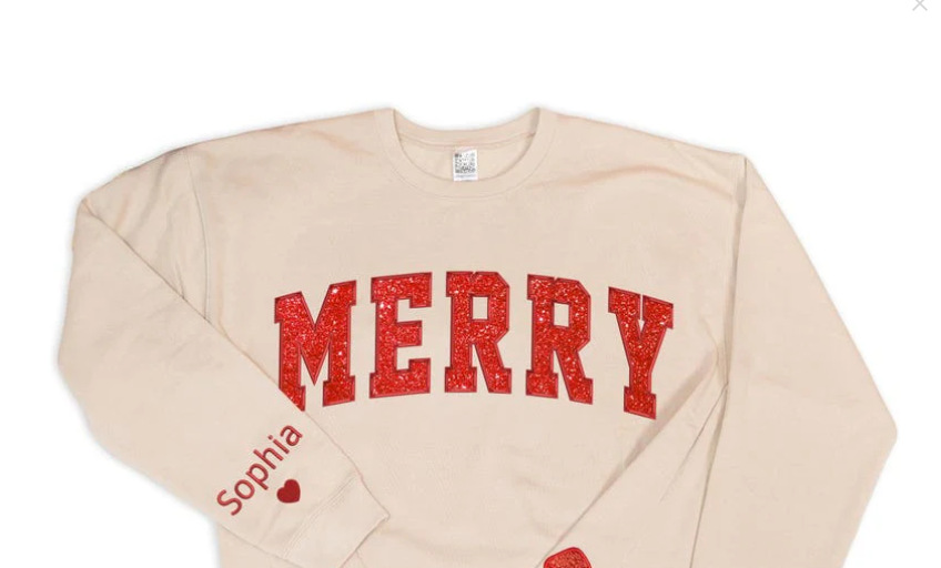 Merry Christmas Tree Cut Out Side Embroidered Bow Sweatshirt, Side Bow Applique Sweatshirt, Embroidered Bow Glitter Sweatshirt, Cute Bow Sweatshirt Screenshot_1_bef48a6a-b4ab-4d8f-a0fc-6e23ee92bc42.png