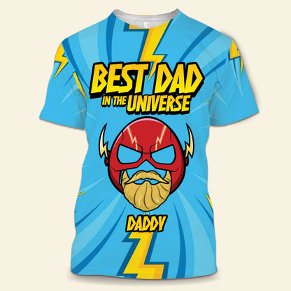 Funny Personalized All-Over-Print Shirt For Dad - Best Dad In The Universe - Customized 3D Shirt Gifts For Father's Day Birthday Anniversary Shirt-4-3d-file-s_n-xu_t.jpg