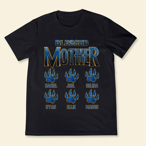 Blessed Mother - Personalized Apparel - Gift For Mother, Mother's Day, Family T-shirt.jpg