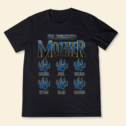 Blessed Mother - Personalized Apparel - Gift For Mother, Mother's Day, Family T-shirt.jpg