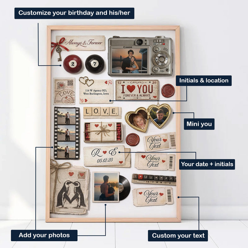 Custom Couple Matchbook Romantic Love Collage - Personalized Poster Canvas - Sentimental Gift for him, for her TRC22025121906846_web_4_800x_3cb2edcc-909c-4faf-82b0-41bbeed19319.jpg