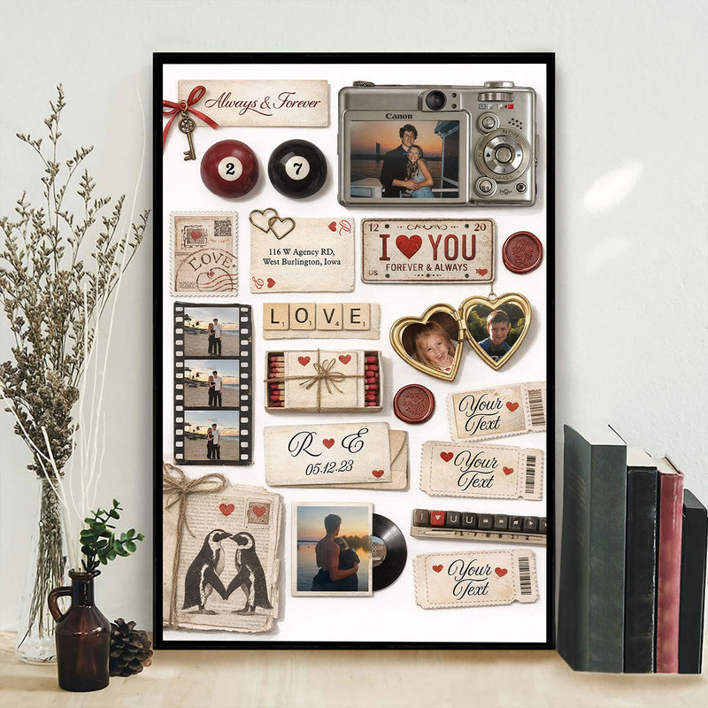 Custom Couple Matchbook Romantic Love Collage - Personalized Poster Canvas - Sentimental Gift for him, for her TRC22025121906846_web_6_800x_de1029b6-6431-42eb-b168-99ae1730b770.jpg