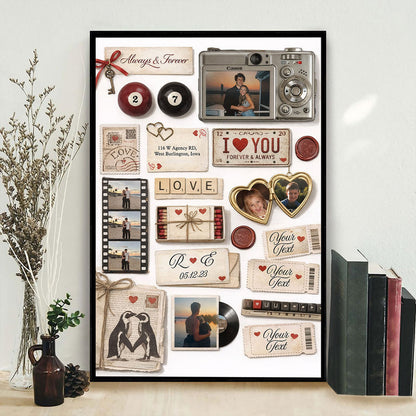 Custom Couple Matchbook Romantic Love Collage - Personalized Poster Canvas - Sentimental Gift for him, for her TRC22025121906846_web_6_800x_de1029b6-6431-42eb-b168-99ae1730b770.jpg