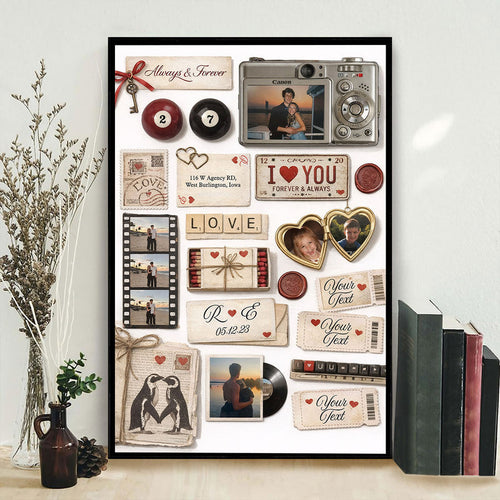 Custom Couple Matchbook Romantic Love Collage - Personalized Poster Canvas - Sentimental Gift for him, for her TRC22025121906846_web_6_800x_de1029b6-6431-42eb-b168-99ae1730b770.jpg