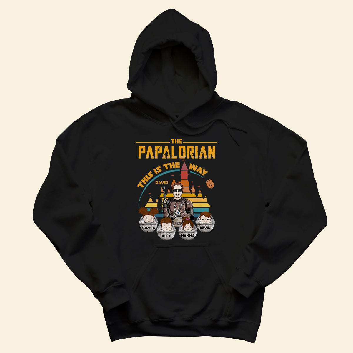 The Dadalorian This Is The Way - Personalized Apparel - Gift For Father, Daddy, Father's Day TheDadalorianThisIsTheWay-2.jpg