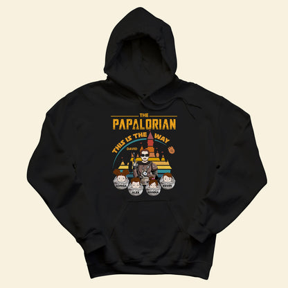 The Dadalorian This Is The Way - Personalized Apparel - Gift For Father, Daddy, Father's Day TheDadalorianThisIsTheWay-2.jpg