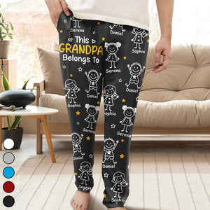 This Mommy Daddy Belongs To Kids Pet - Personalized Pajama Pants