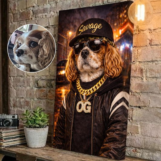 Custom Pet Portrait, Dog Portrait Hip Hop, Cat Portrait Canvas, Untitled-1_0004_t_i-xu_ng-_17.png