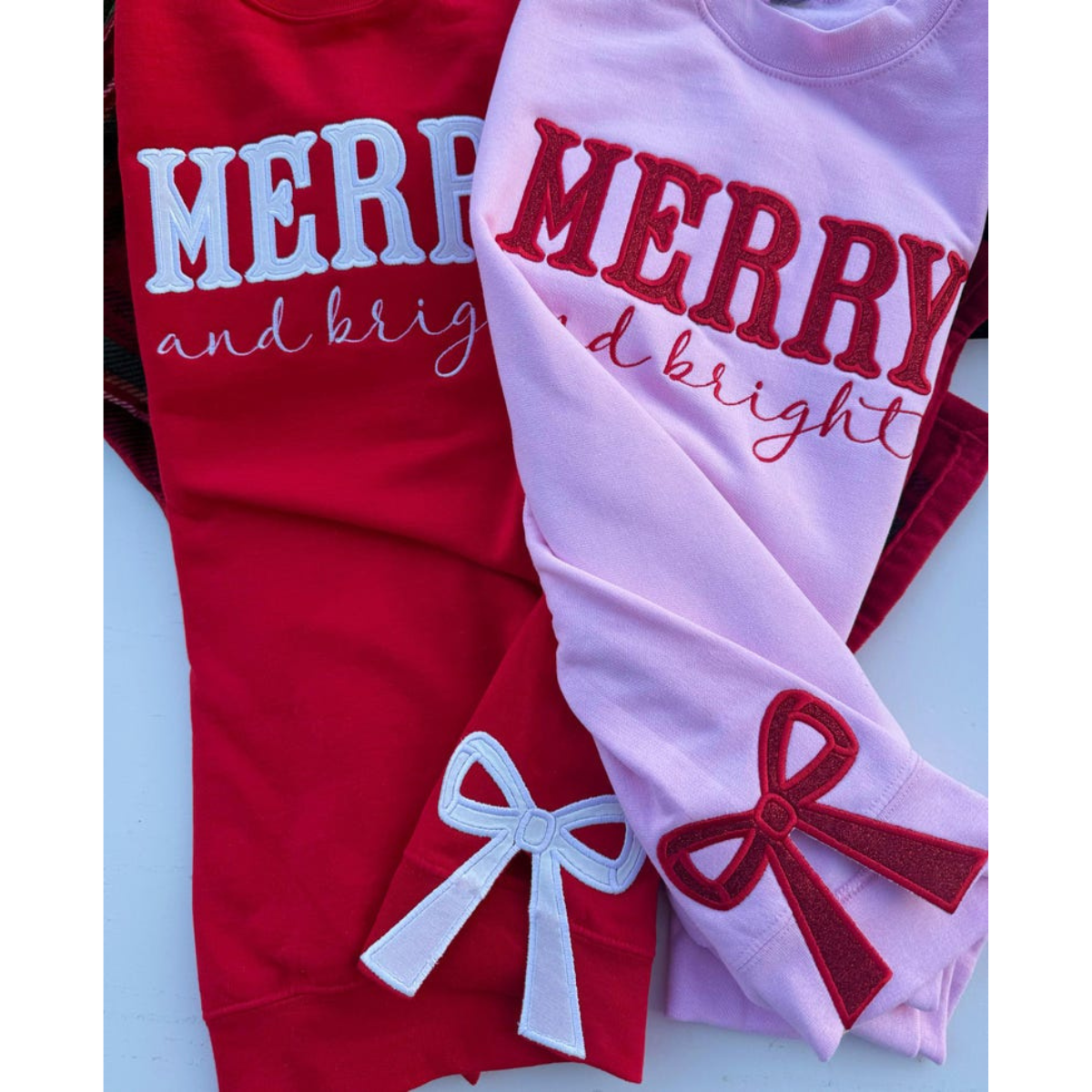 Merry and Bright Embroidered Bow Sweatshirt / Side Bow Applique Sweatshirt / Christmas Bow Sweatshirt / Glitter Christmas Sweatshirt Untitleddesign_6b4dc54a-8d75-477e-95e7-97ddb758bc0d.png