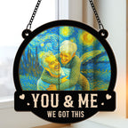 Van Gogh Style You & Me We Got This - Personalized Photo Window Hanging Suncatcher Ornament Van-Gogh-Style-You-_-Me-We-Got-This-Personalized-Photo-Window-Hanging-Suncatcher-Ornament_1.jpg?v=1769422672