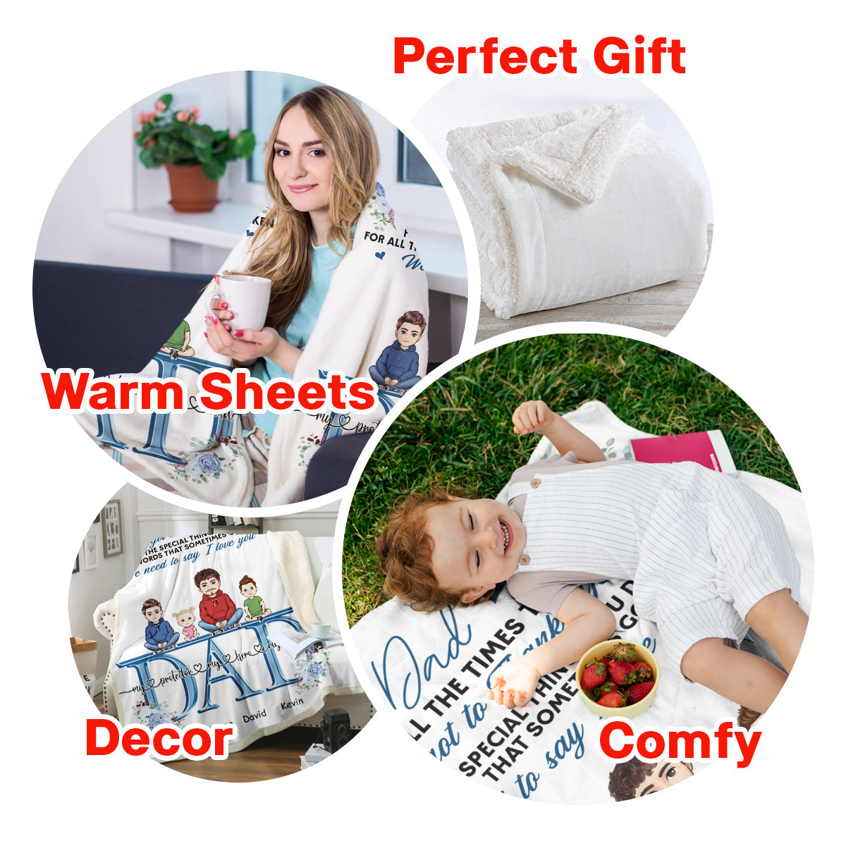 We Need To Say We Love You - Personalized Blanket - Gift For Father, Dad, Grandpa, Father's Day WE0FAC_1.jpg