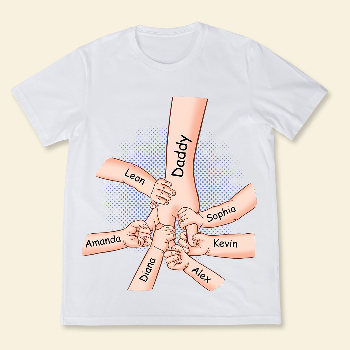 We Are Always By Your Side - Personalized Apparel - Gift For Father, Daddy, Grandpa, Father's Day WeAreAlwaysByYourSide-3.jpg