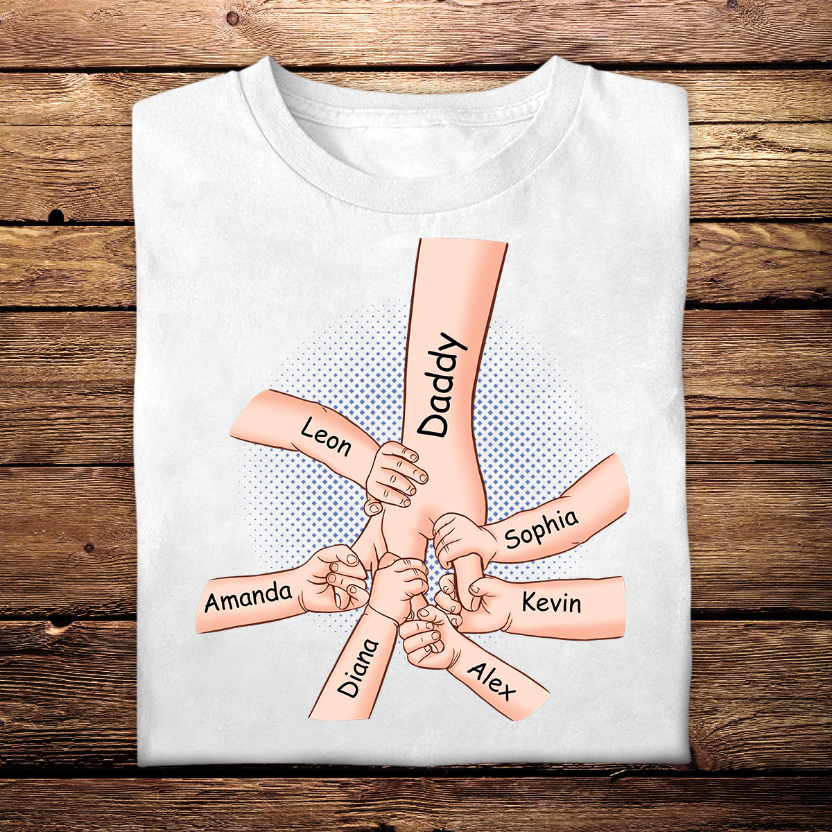 We Are Always By Your Side - Personalized Apparel - Gift For Father, Daddy, Grandpa, Father's Day WeAreAlwaysByYourSide-6.jpg