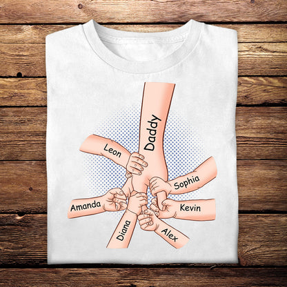 We Are Always By Your Side - Personalized Apparel - Gift For Father, Daddy, Grandpa, Father's Day WeAreAlwaysByYourSide-6.jpg
