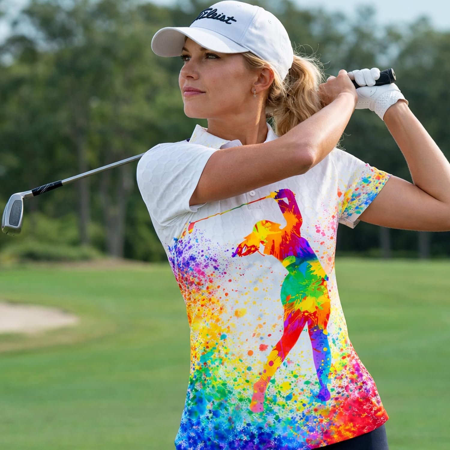 GIA26031204 WomenGolfPoloShirtColorfulSplashGolferSwingPerformancePoloShirtBreathableAthleticGolfShirt2.jpg