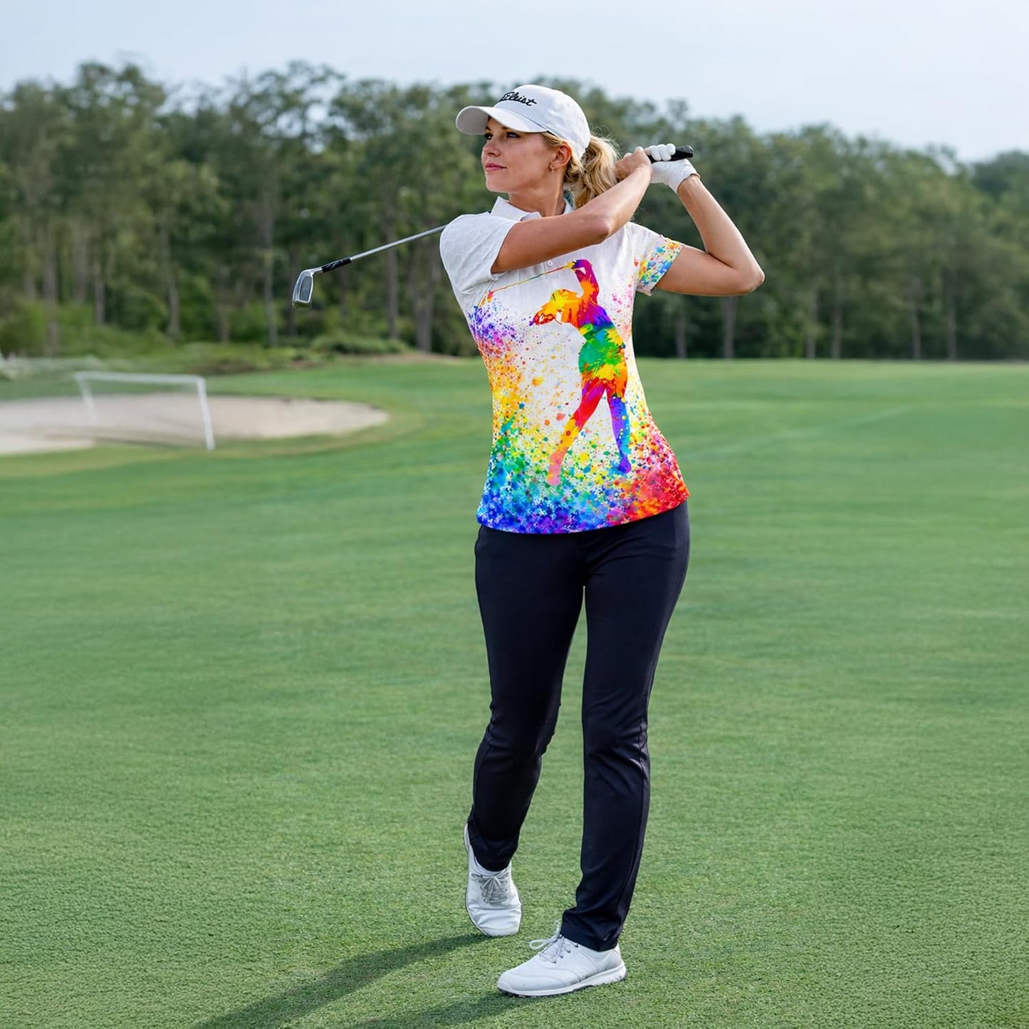 GIA26031204 WomenGolfPoloShirtColorfulSplashGolferSwingPerformancePoloShirtBreathableAthleticGolfShirt3.jpg