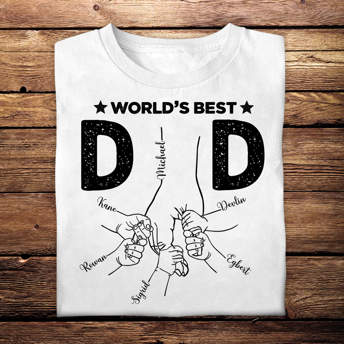 World's Best Dad - Personalized Apparel - Gift For Father, Grandpa, Father's Day Gift World_sBestDad-6.jpg