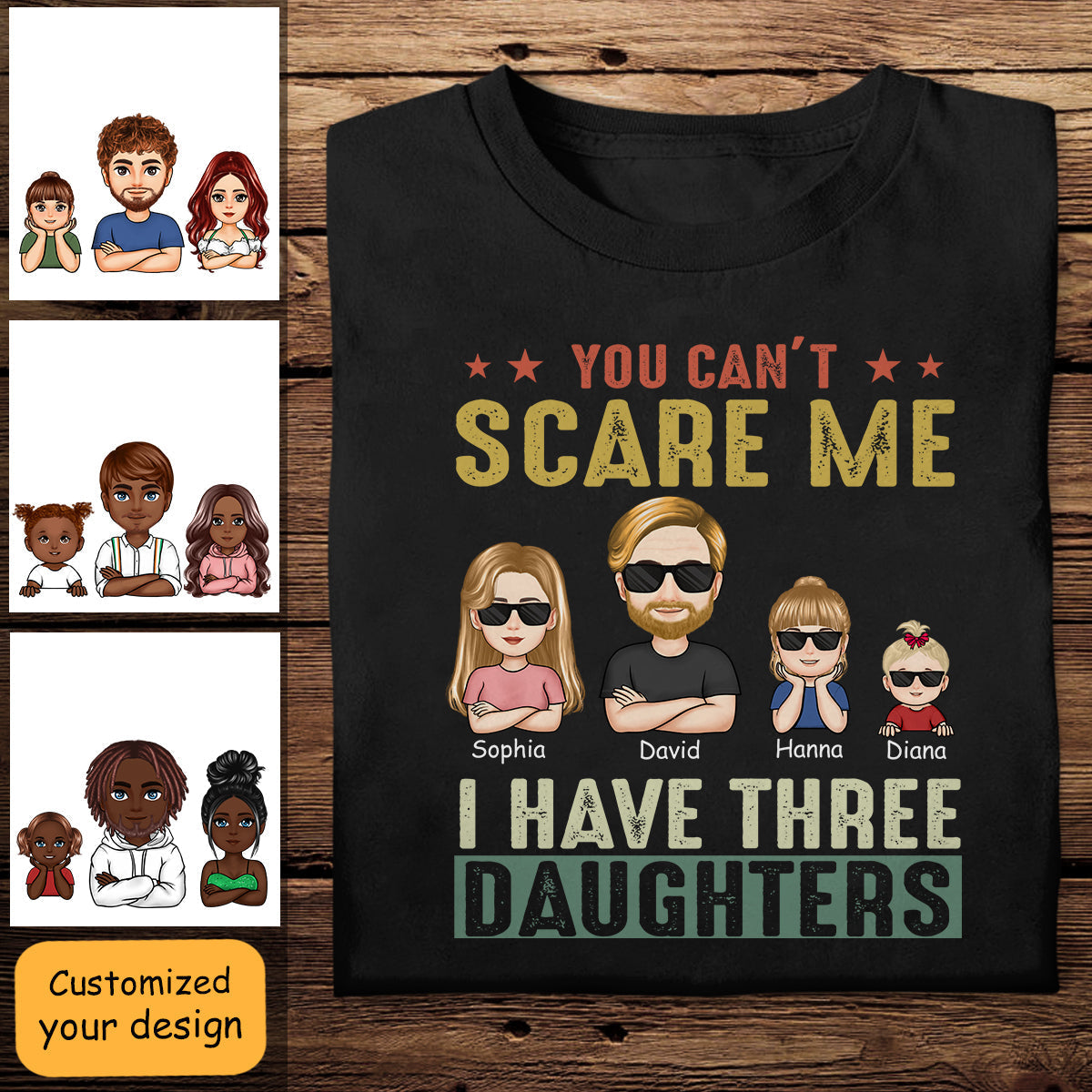 You Cant Scare Me I Have 2 Daughters - Personalized Apparel - Gift for Father YouCantScareMeIHave2Daughters-1_632c4c86-8ca7-45bb-a26f-c7791a0ca289.jpg