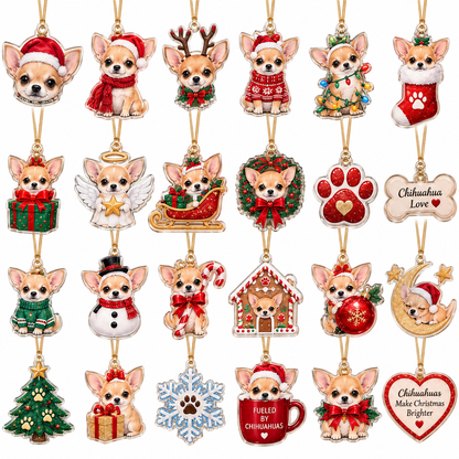 Chihuahua Advent Calendar – 24 Days Of Mini Acrylic Dog Ornaments, Christmas Countdown Calendar For Chihuahua Lovers, Cute Pet Holiday Gift & Christmas Tree Decor a0a714ea-9b54-417b-95fc-9f148c702816-chi3.png