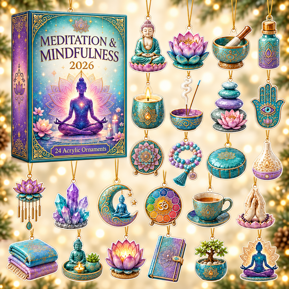 Meditation & Mindfulness Advent Calendar 2026 - 24-Day Festive Countdown, Acrylic Charms Blind Box - Gift For Yoga Lovers a0d9524d-bc53-42a0-a937-b5b700341e87-meditation-box-charms.png