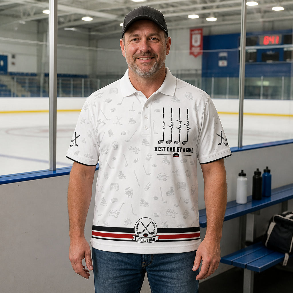 Hockey Dad Polo - Lifestyle 1