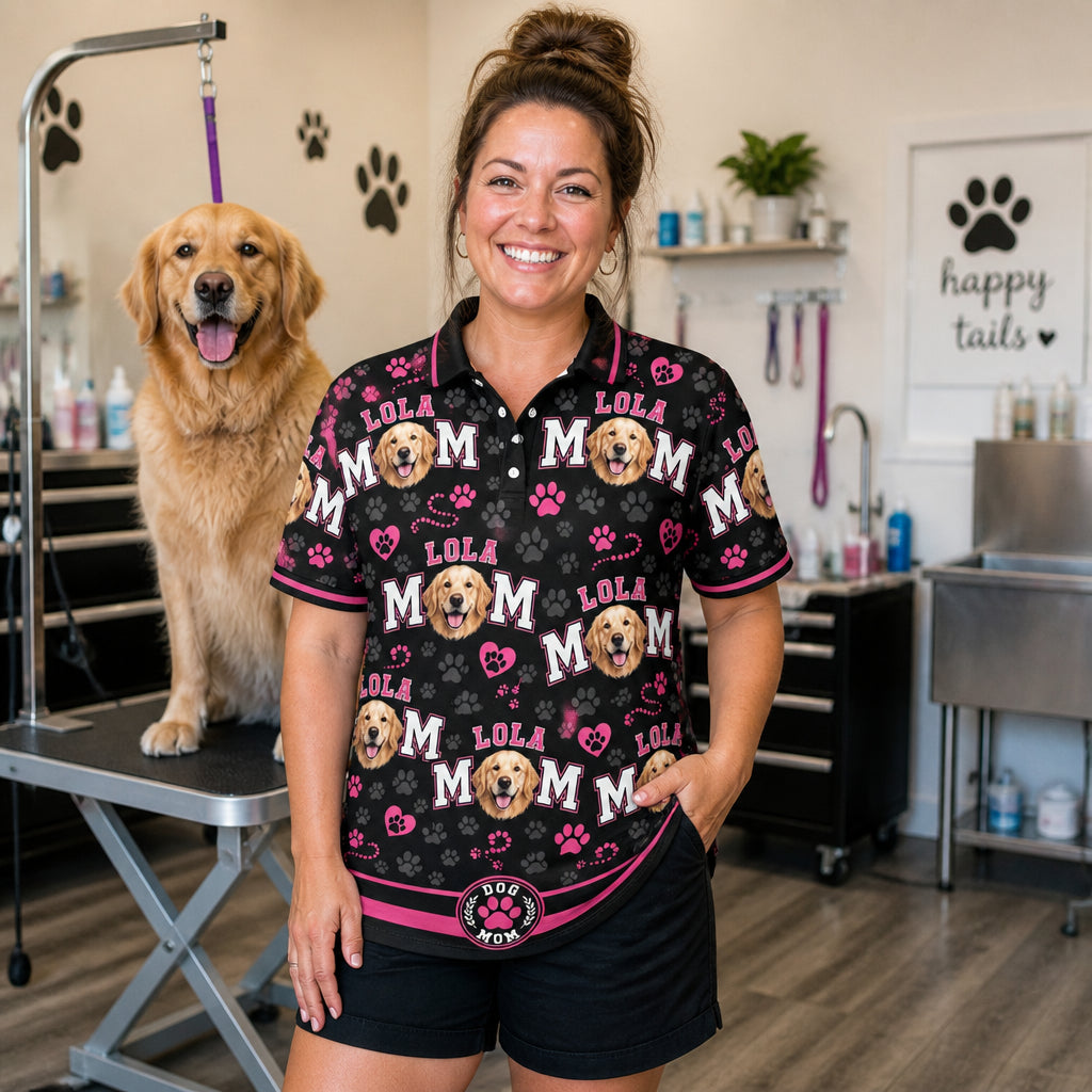 Dog Mom Custom Photo - Lifestyle 1