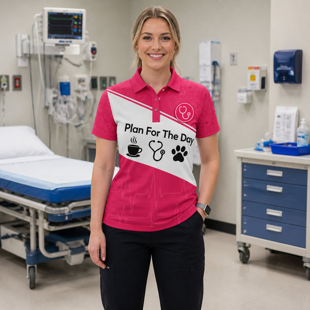 Nurse Life Plan For The Day AOP Polo – Coffee • Stethoscope • Paw - Polo shirt - All over printed a30a3308-b9df-4664-9ecd-60c81e3482db.jpg