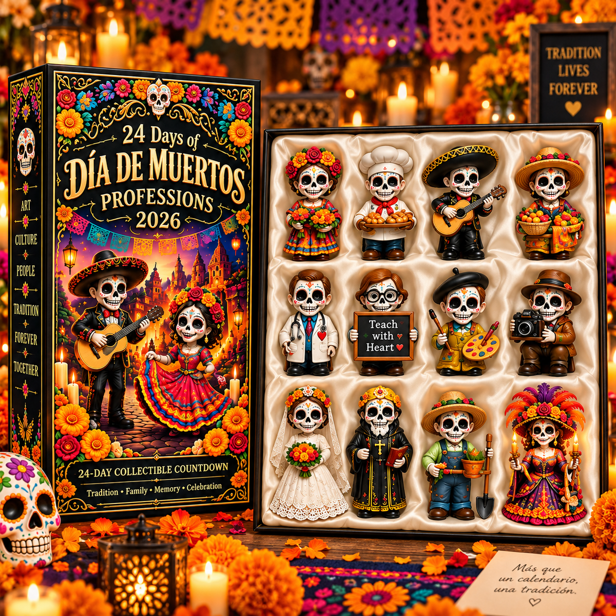 24 Days of Día de Muertos Professions 2026 – 24-Day Collectible Countdown Calendar with 24 Unique Profession Miniatures a32fbae6-478a-458e-b8ab-242f6fe5a5a9-9074473c-f278-4a7f-8b43-d0bcd54d41ed.png