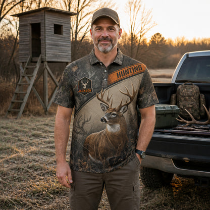 Personalized Deer Hunter Camo AOP Polo - Personalized Polo shirt - All over printed a36b34c4-da1f-4f20-afbd-09e8ff7b7a67.jpg