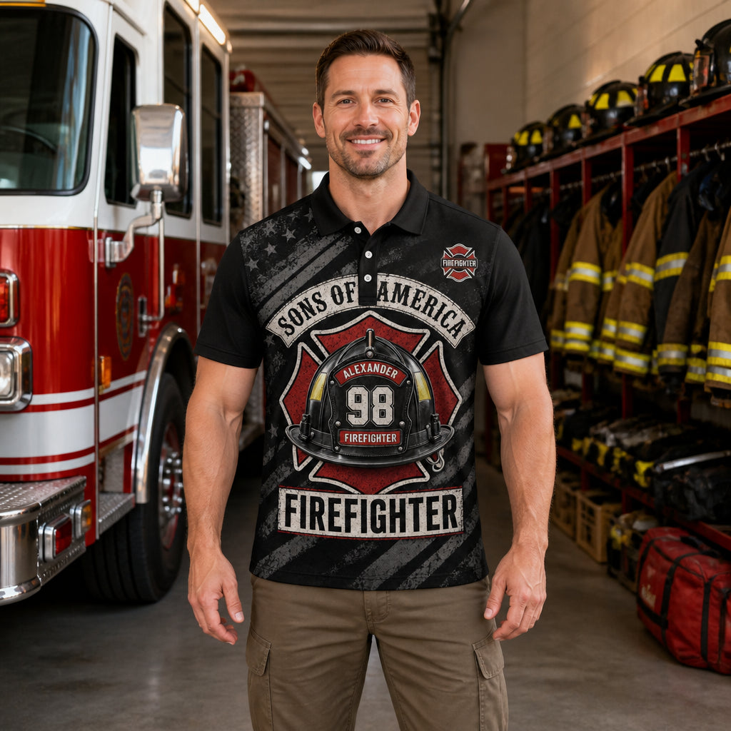 Sons of America Firefighter Polo – Personalized Name & Number - Personalized Polo shirt - All over printed a4d289ea-566f-4e10-b635-c54779009436.jpg