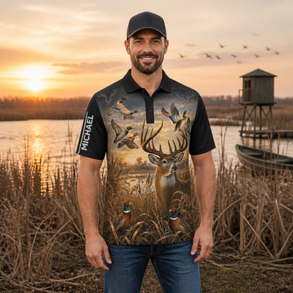Wild Marsh Hunter AOP Polo — Personalized Sleeve Name - Personalized Polo shirt - All over printed a4dce2cf-0921-4e0b-972c-6eb68511ef0e.jpg