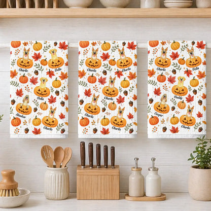 Autumn Dog In The Pumpkin - Personalized Kitchen Towel For Dog Lovers a54694cf-35ee-4f7b-8f0e-2e74e6b94434-3c652c223e657d65757775716a777f68140f05080e141136172118182a2c6a75692d3720656b65302e23332f657d767.webp