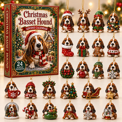 Christmas Basset Hound Advent Calendar 2026 - 24-Day Festive Countdown, Acrylic Charms Blind Box - Gift For Basset Hound Lovers a5d40ac9-0b59-40b9-951d-69f9af83e379-basset-hound-box-charms.png