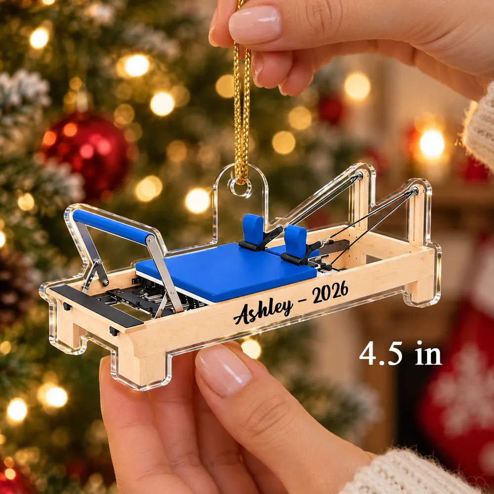 Pilates Equipment Core Studio Machine Set - Personalized Acrylic Ornament - Custom Christmas Gift for Pilates Lovers a66c0079-90af-49f2-8d44-8f0cc6bc8537-banner-2-.png